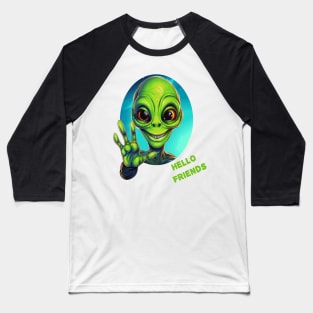 Alien: Hello Friends Baseball T-Shirt